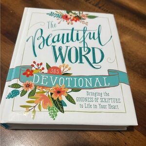 The Beautiful Word Devotional - Vibrant Floral Cover